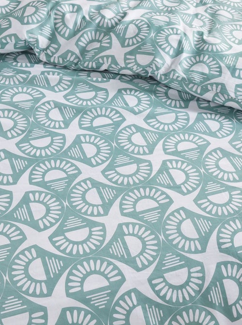 Juego de cama con estampado gráfico - 2 personas - Kiabi