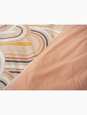 Juego de cama con motivos de arcos retro