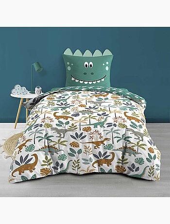 Juego de cama de 2 piezas reversible de dinosaurio