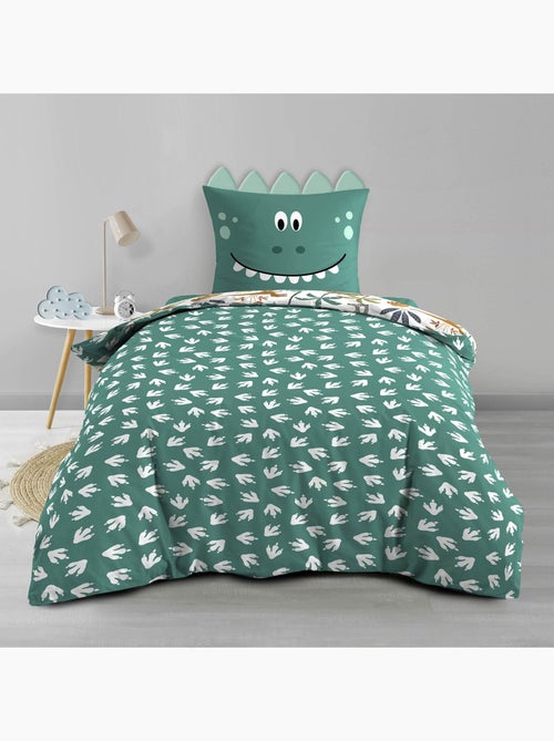 Juego de cama de 2 piezas reversible de dinosaurio - Kiabi