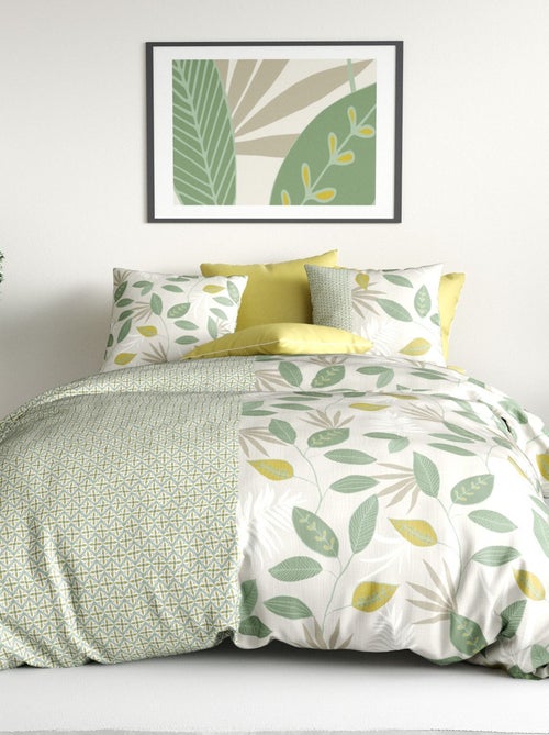 Juego de cama de 2 plazas estampado - Kiabi Juego de cama de 2 plazas estampado - Kiabi