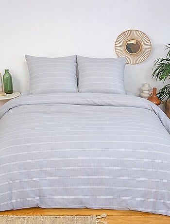 Juego de cama de 3 piezas - 1 funda nórdica + 2 fundas de almohada