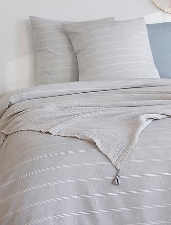 Juego de cama de 3 piezas - 1 funda nórdica + 2 fundas de almohada