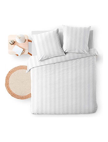 Juego de cama de 3 piezas cleo blanco