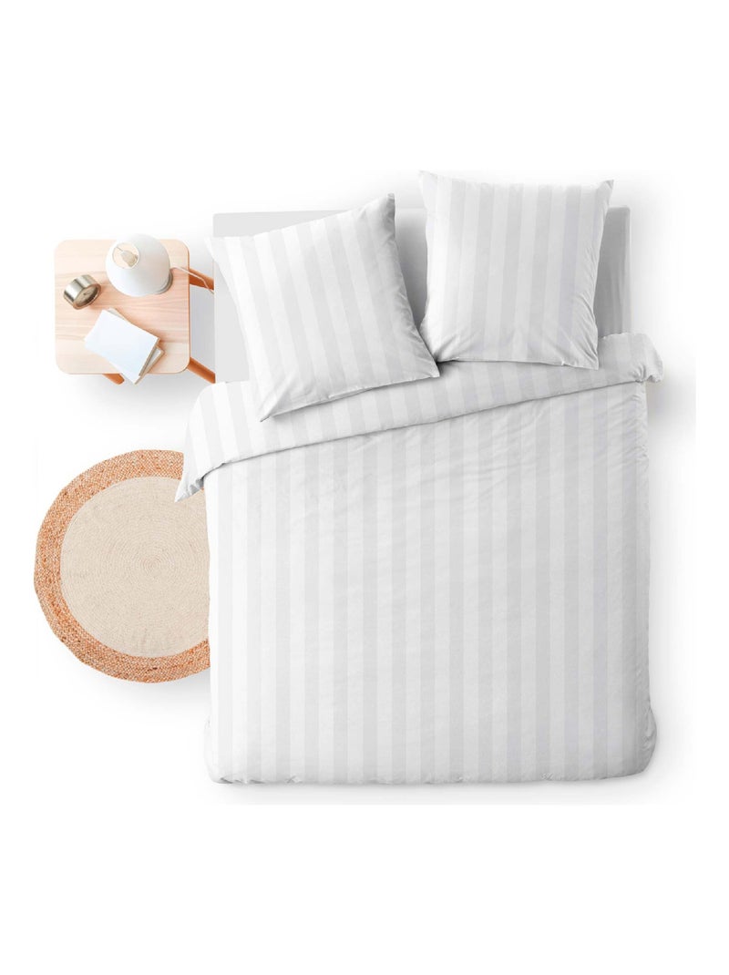 Juego de cama de 3 piezas Cleo Blanco Blanco - Kiabi