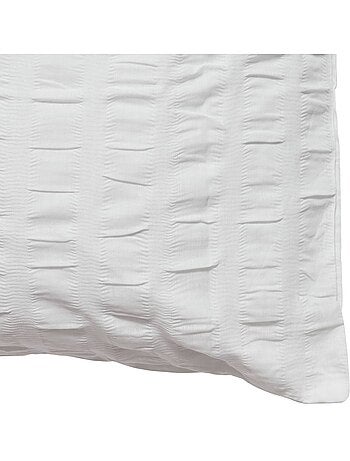 Juego de cama de 3 piezas con rayas plisadas