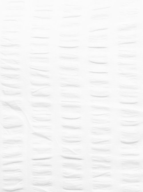 Juego de cama de 3 piezas con rayas plisadas - Kiabi Juego de cama de 3 piezas con rayas plisadas - Kiabi