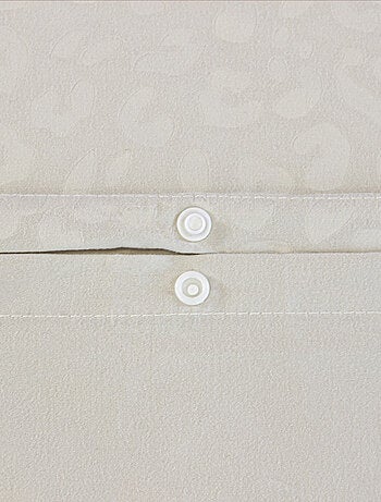 Juego de cama de 3 piezas de microfibra de leopardo, funda + fundas de almohada