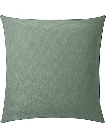 Juego de cama de 3 piezas en algodón liso en relieve + fundas de almohada