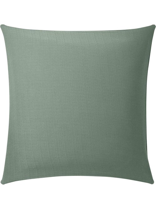 Juego de cama de 3 piezas en algodón liso en relieve + fundas de almohada - Kiabi