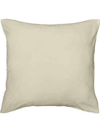 Juego de cama de 3 piezas en funda de microfibra lavada lisa + fundas de almohada