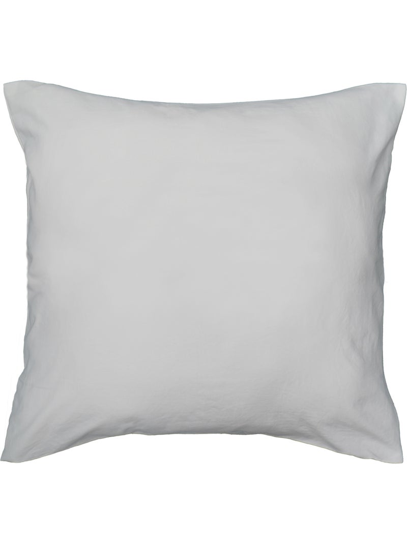 Juego de cama de 3 piezas en funda de microfibra lavada lisa + fundas de almohada Blanco - Kiabi