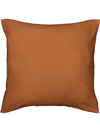 Juego de cama de 3 piezas en funda de microfibra lavada lisa + fundas de almohada