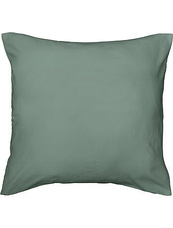 Juego de cama de 3 piezas en funda de microfibra lavada lisa + fundas de almohada