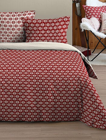 Juego de cama de 3 piezas estilo chalet en algodón