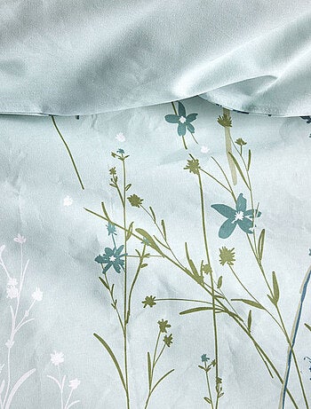 Juego de cama de 3 piezas estilo flores primaverales