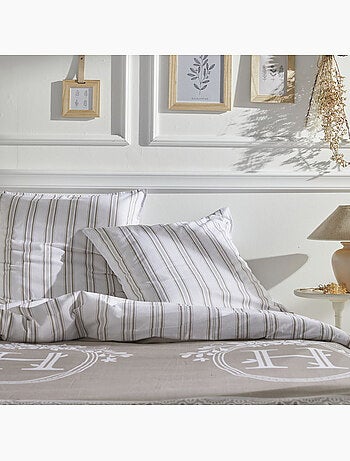 Juego de cama de 3 piezas estilo Home a rayas