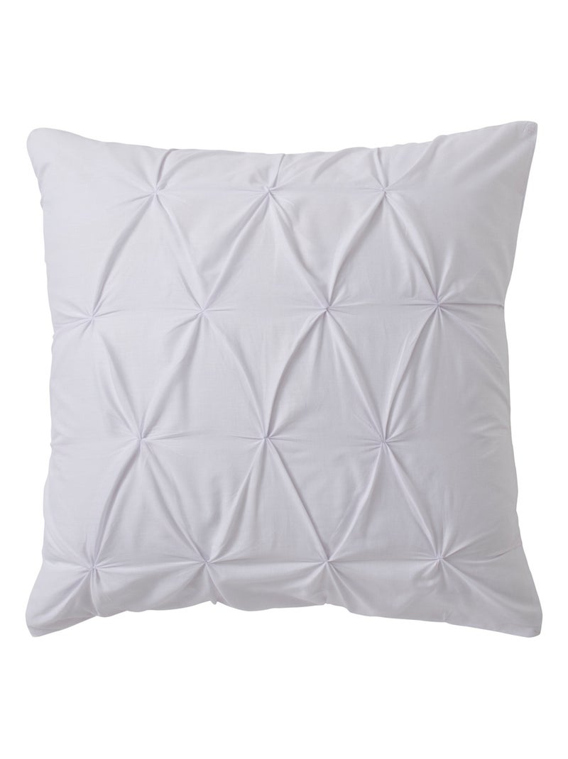 Juego de cama de 3 piezas Heloise, 100% algodón Blanco - Kiabi