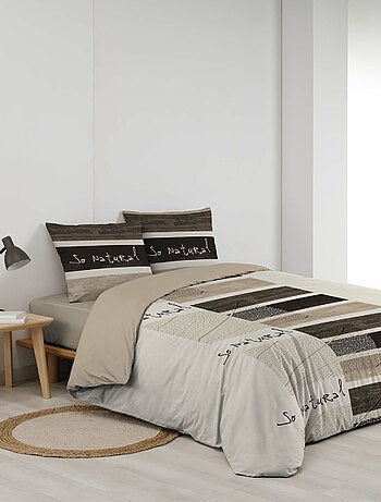 Juego de cama de 3 piezas so natural