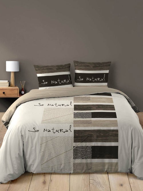 Juego de cama de 3 piezas So Natural - Kiabi