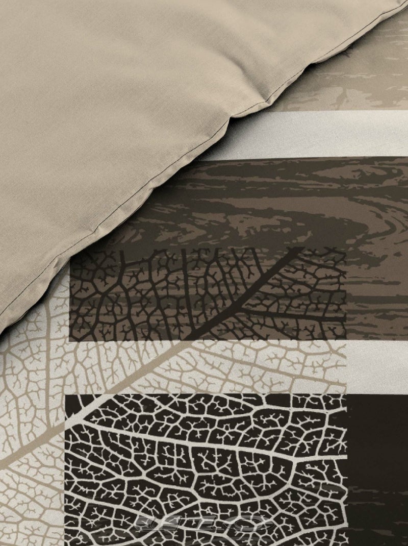 Juego de cama de 3 piezas So Natural Beige gris - Kiabi
