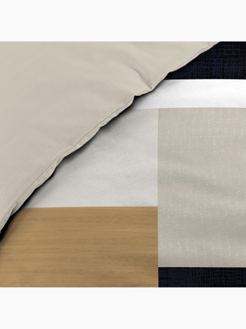 Juego de cama de 3 piezas Ulysse Beige gris - Kiabi