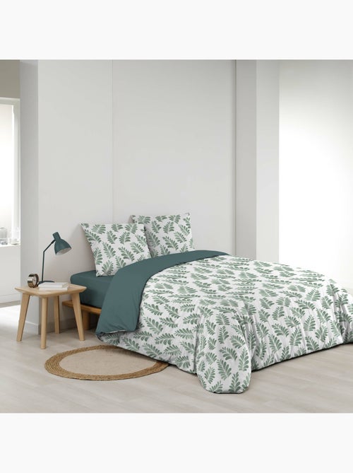 Juego de cama de algodón aqualis douceur d'intérieur - Kiabi Juego de cama de algodón aqualis douceur d'intérieur - Kiabi