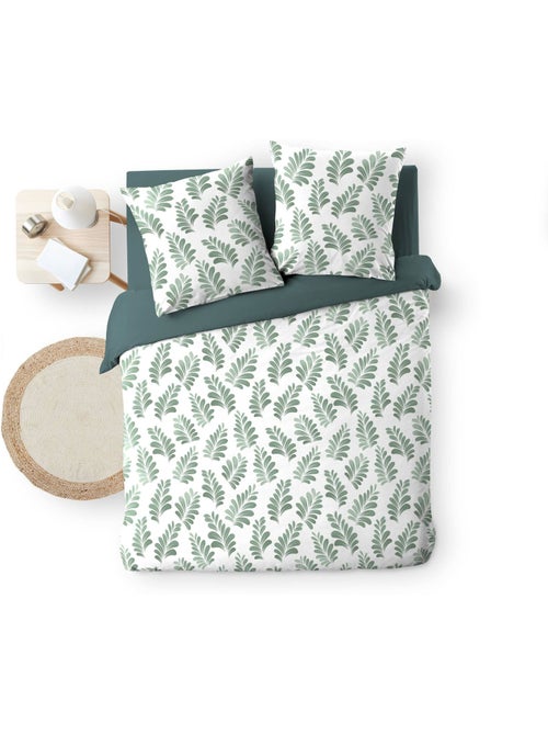 Juego de cama de algodón aqualis douceur d'intérieur - Kiabi Juego de cama de algodón aqualis douceur d'intérieur - Kiabi