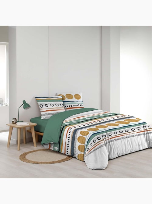 Juego de cama de algodón asiana douceur d'intérieur - Kiabi Juego de cama de algodón asiana douceur d'intérieur - Kiabi