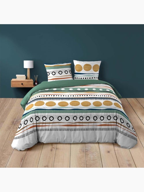 Juego de cama de algodón asiana douceur d'intérieur - Kiabi Juego de cama de algodón asiana douceur d'intérieur - Kiabi