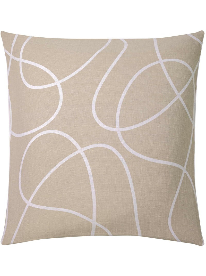 Juego de cama de algodón imprimé clara douceur d'intérieur Beige - Kiabi
