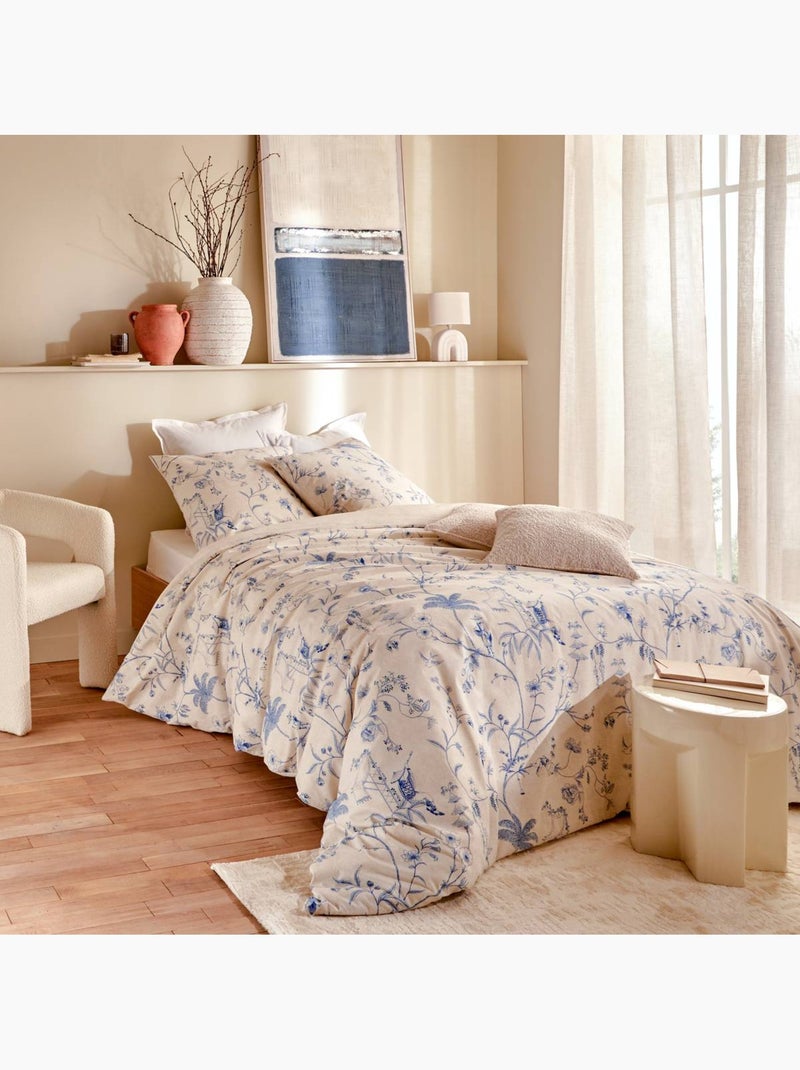 Juego de cama de algodón kyoto 240x220cm Blanco - Kiabi