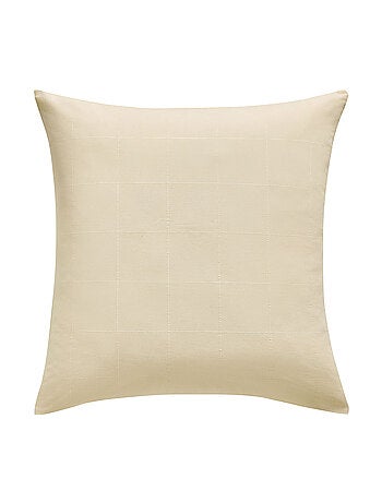 Juego de cama de algodón lavado con estampado de cuadros jacquard