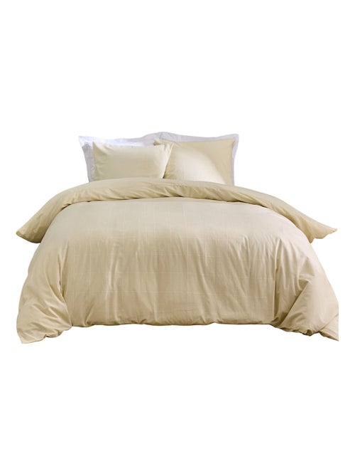 Juego de cama de Algodón Linella Ivoire Douceur d'Intérieur - Kiabi Juego de cama de Algodón Linella Ivoire Douceur d'Intérieur - Kiabi
