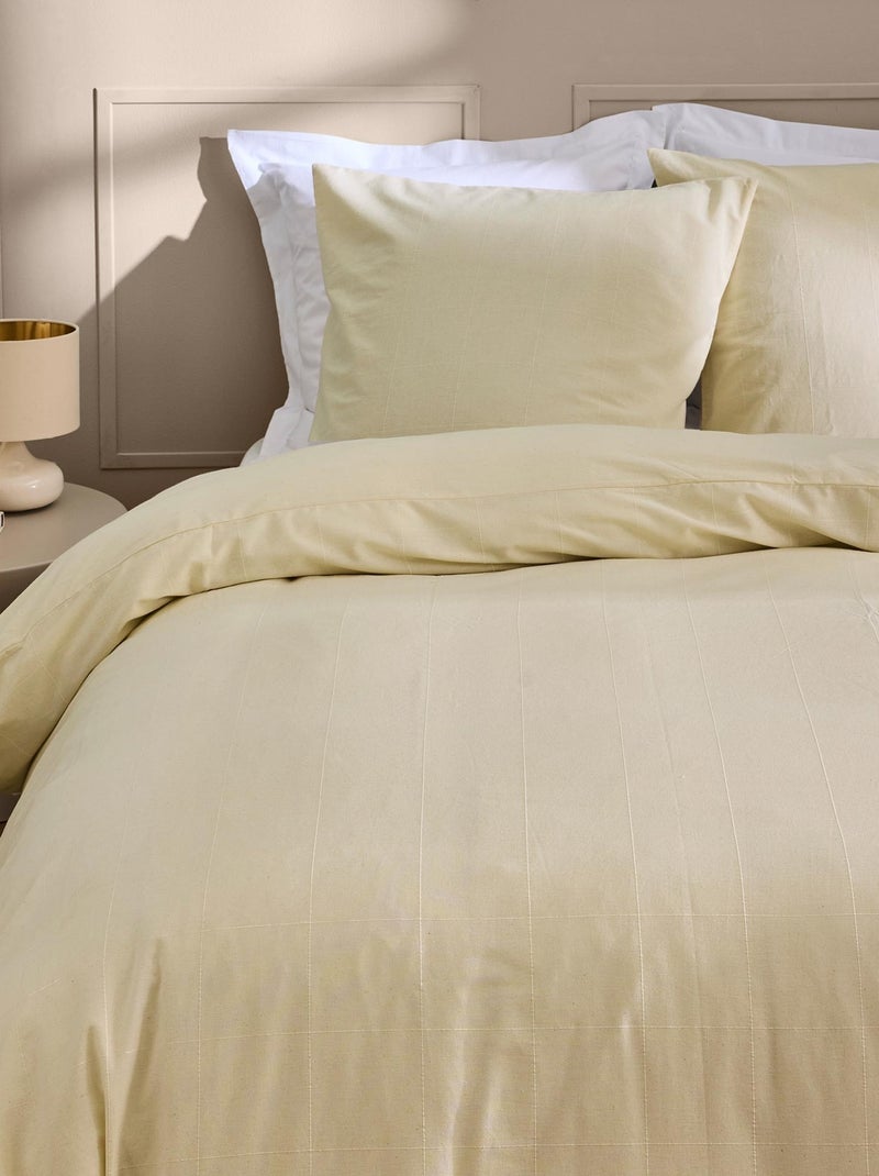 Juego de cama de Algodón Linella Ivoire Douceur d'Intérieur Beige arena - Kiabi