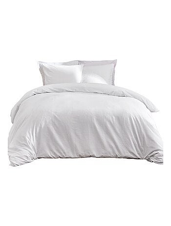 Juego de cama de algodón linella ivoire douceur d'intérieur