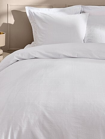 Juego de cama de algodón linella ivoire douceur d'intérieur