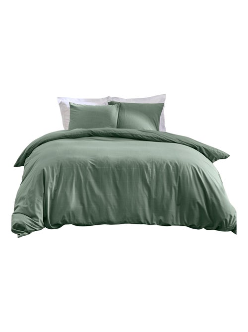 Juego de cama de Algodón Linella Ivoire Douceur d'Intérieur - Kiabi Juego de cama de Algodón Linella Ivoire Douceur d'Intérieur - Kiabi