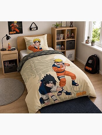 Juego de cama de algodón lyo naruto