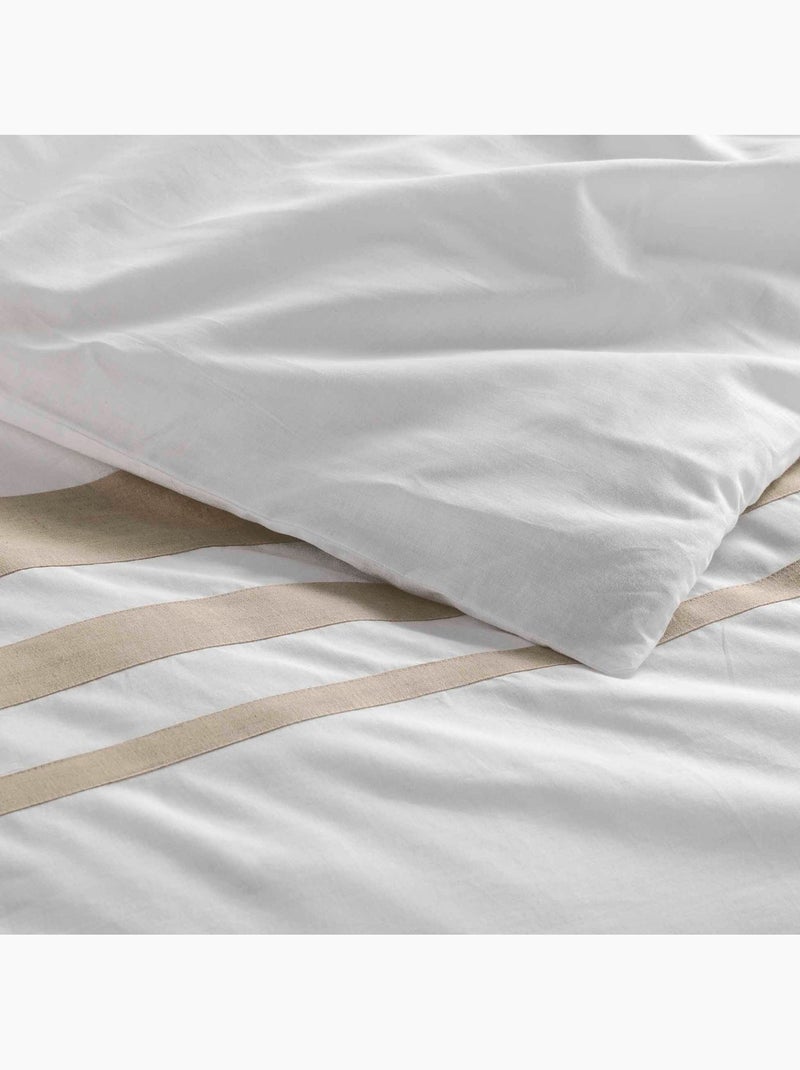 Juego de cama de Algodón Margaux Douceur d'Intérieur Blanco - Kiabi