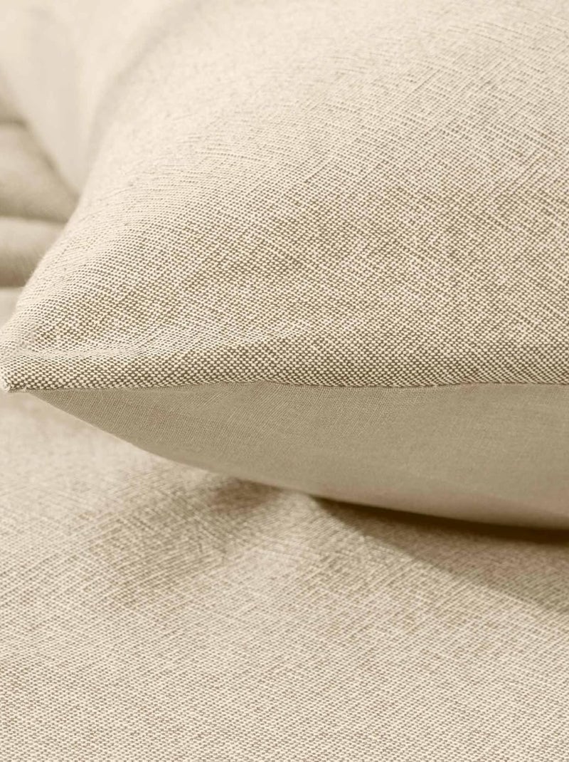 Juego de cama de Algodón Meline Douceur d'Intérieur Beige - Kiabi