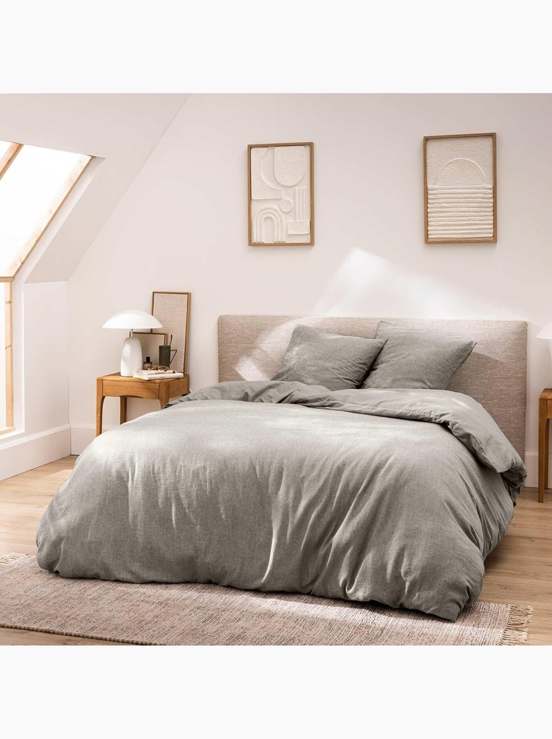 Juego de cama de Algodón Meline Douceur d'Intérieur Gris antracita - Kiabi