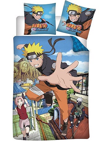 Juego de cama de algodón naruto aymax