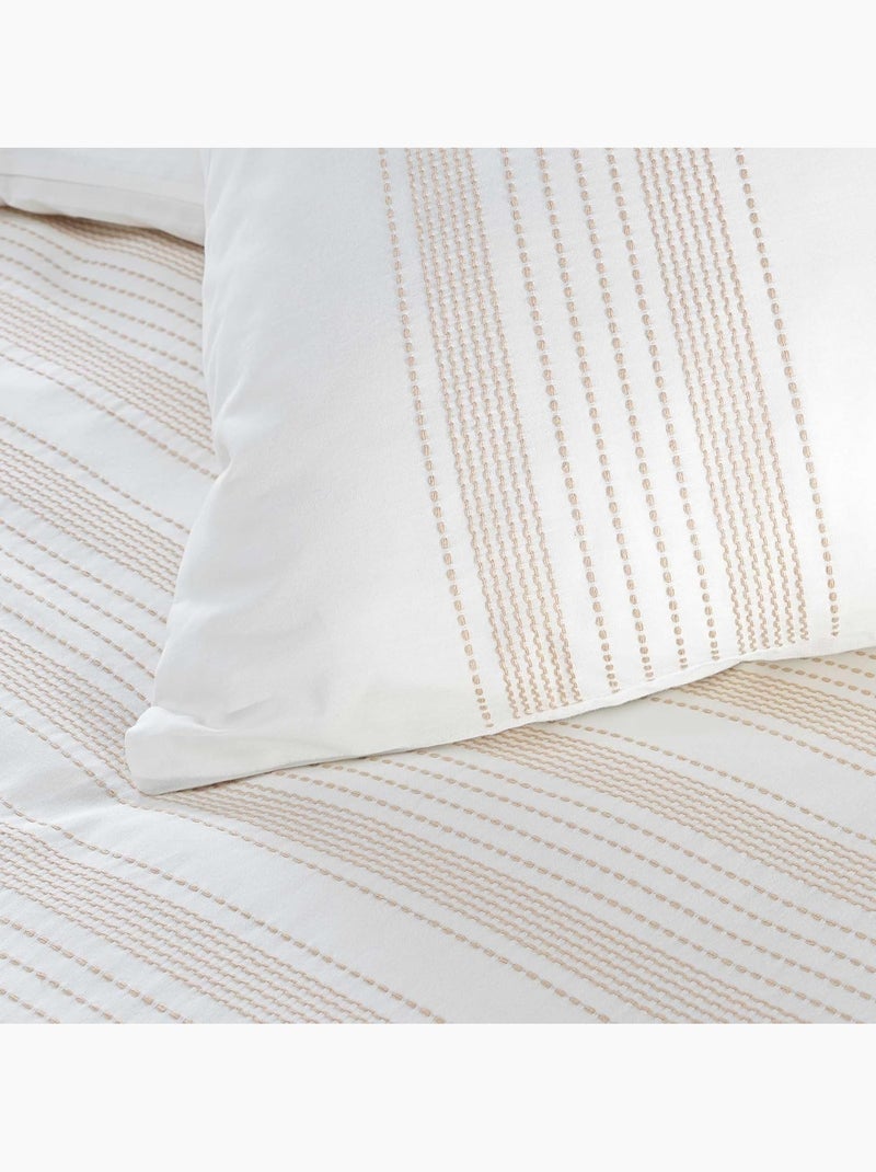 Juego de cama de algodón opera douceur d'intérieur Blanco - Kiabi