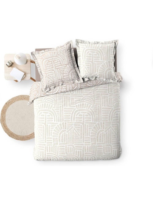 Juego de cama de algodón percal eliot douceur d'intérieur - Kiabi Juego de cama de algodón percal eliot douceur d'intérieur - Kiabi