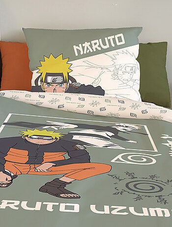 Juego de cama de algodón promo linge naruto