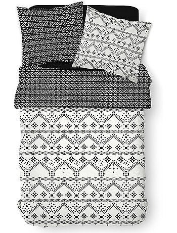 Juego de cama de algodón puro, 240 x 220 cm, étnico - AFIBEL