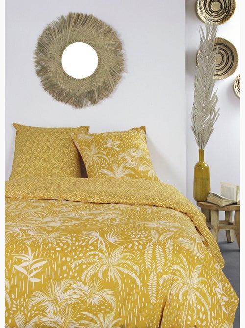 Juego de cama de algodón puro, 240 x 220 cm, Exótico - AFIBEL - Kiabi