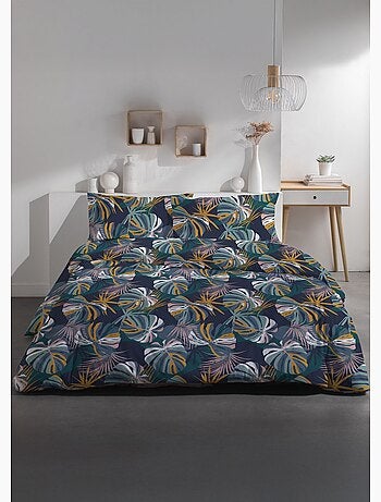 Juego de cama de algodón puro 240 x 220 cm, Follaje - AFIBEL