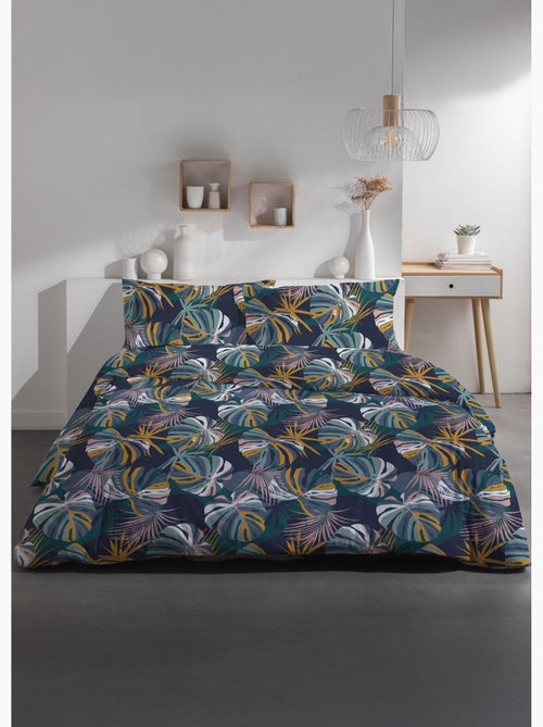 Juego de cama de algodón puro 240 x 220 cm, Follaje - AFIBEL - Kiabi